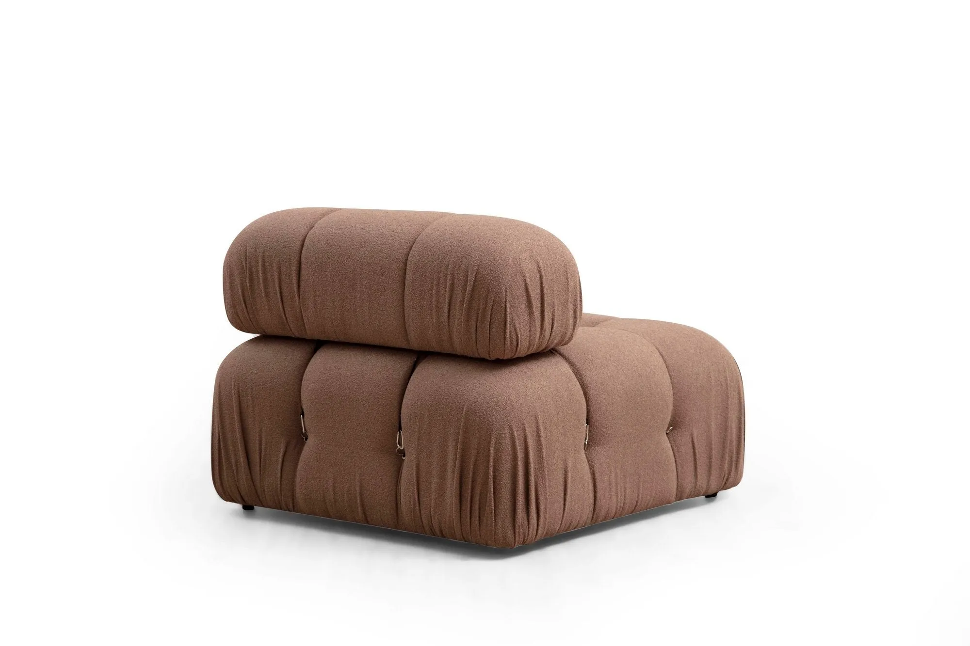 Bubble 3 seater - Brown Bouclette