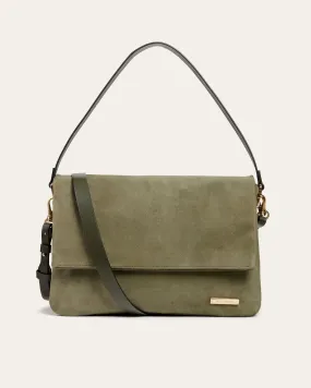 Celo Medium Crossbody, Pewter