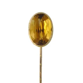 Citrine Stick Pin