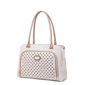 Diamond Goddess Crystal Work Travel Bag