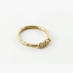 Βe my forest creature - ring - silver 925 - gold plated