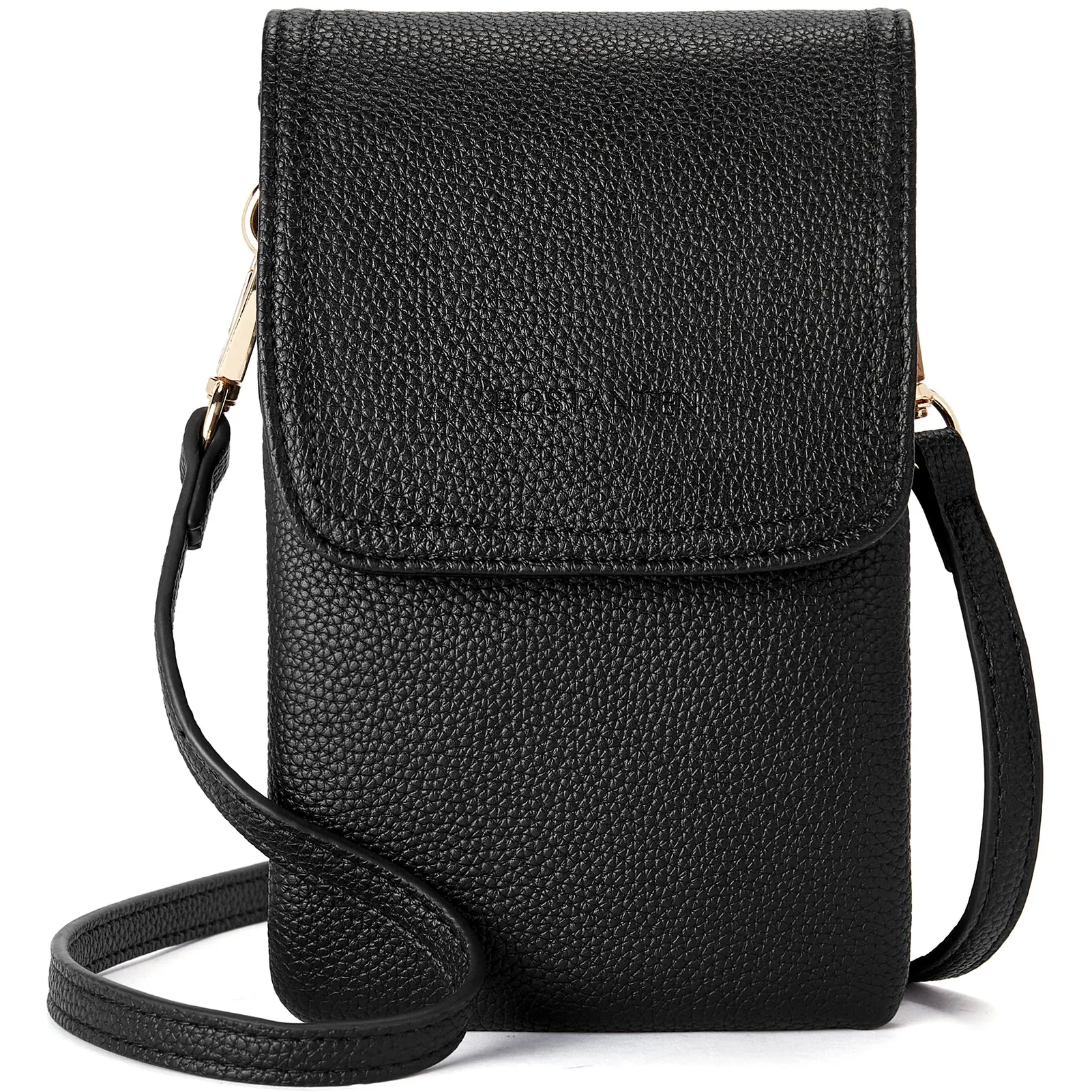 Evelyn Leather Crossbody Phone Wallet For Women —— Boudoir Style