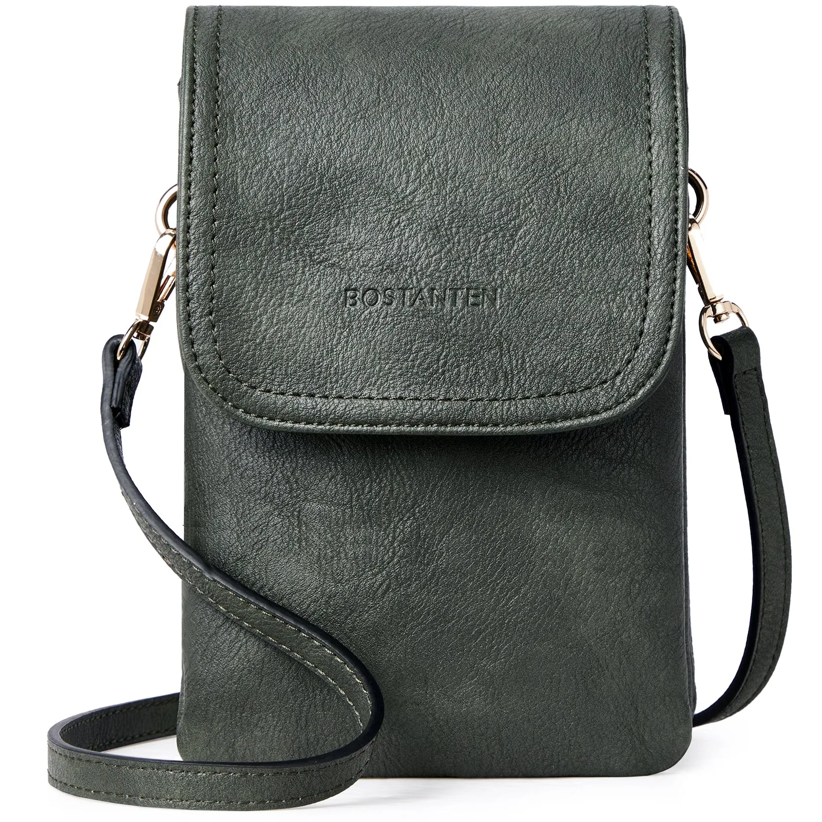 Evelyn Leather Crossbody Phone Wallet For Women —— Boudoir Style