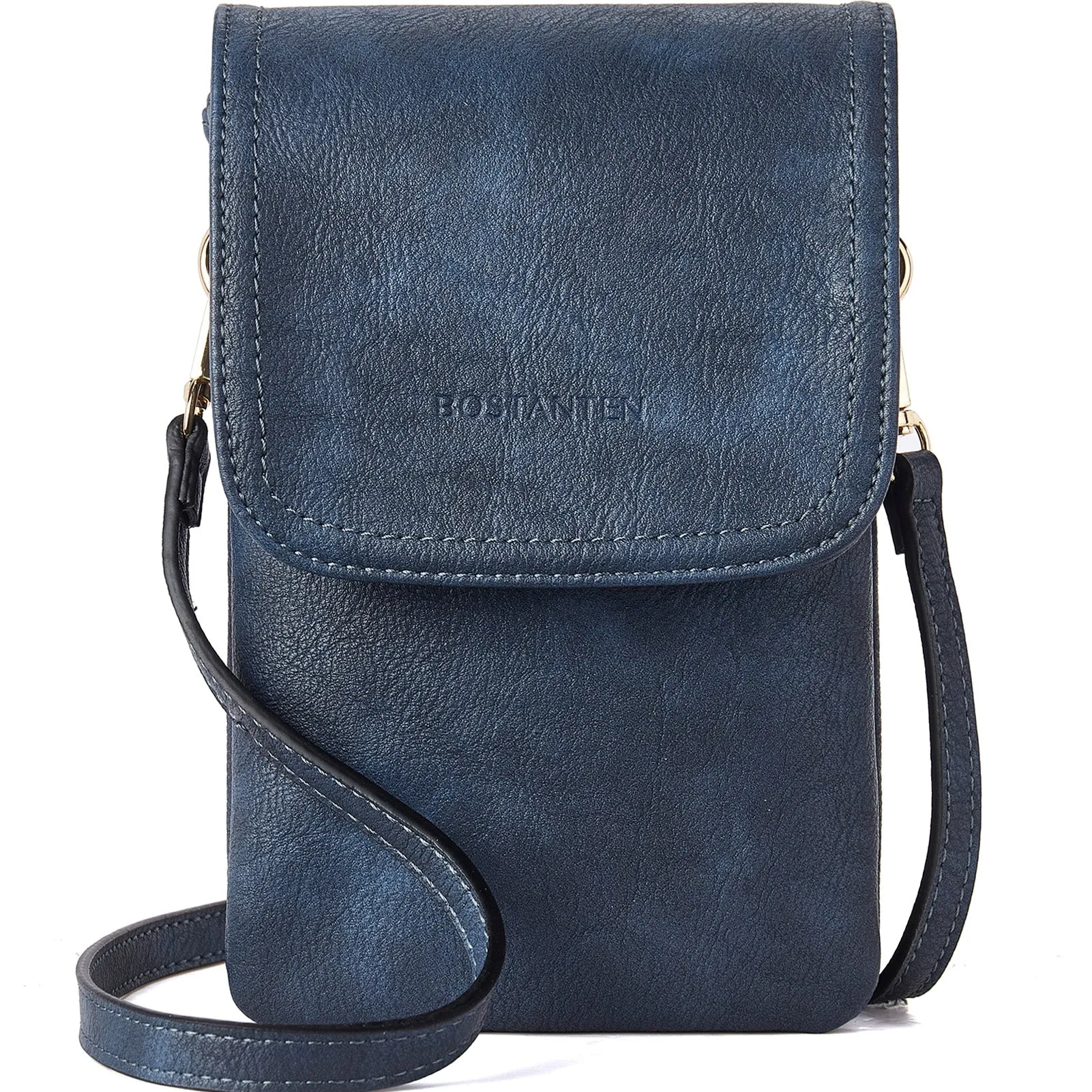 Evelyn Leather Crossbody Phone Wallet For Women —— Boudoir Style