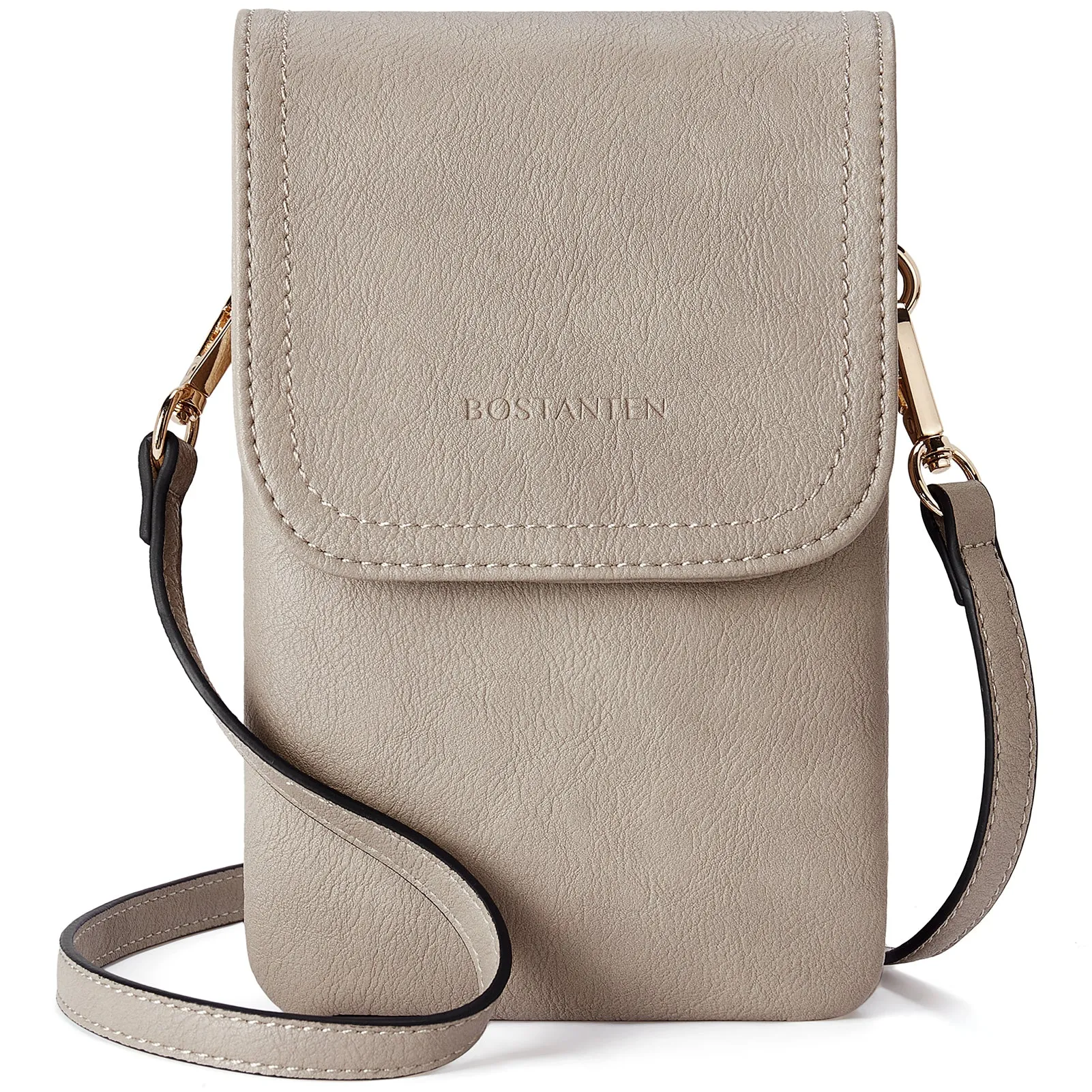 Evelyn Leather Crossbody Phone Wallet For Women —— Boudoir Style