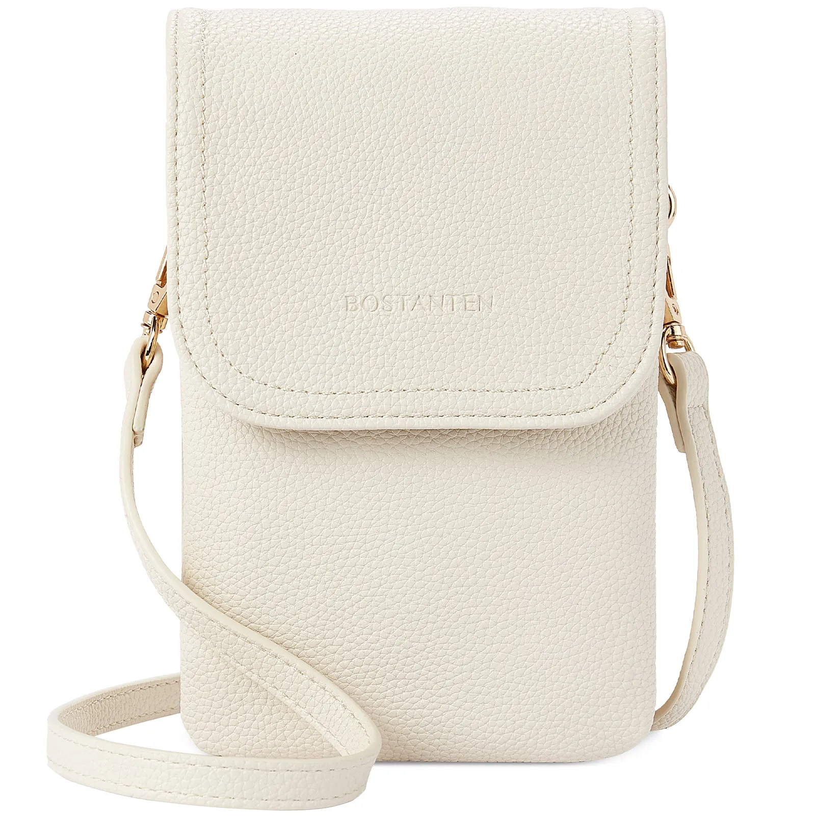 Evelyn Leather Crossbody Phone Wallet For Women —— Boudoir Style