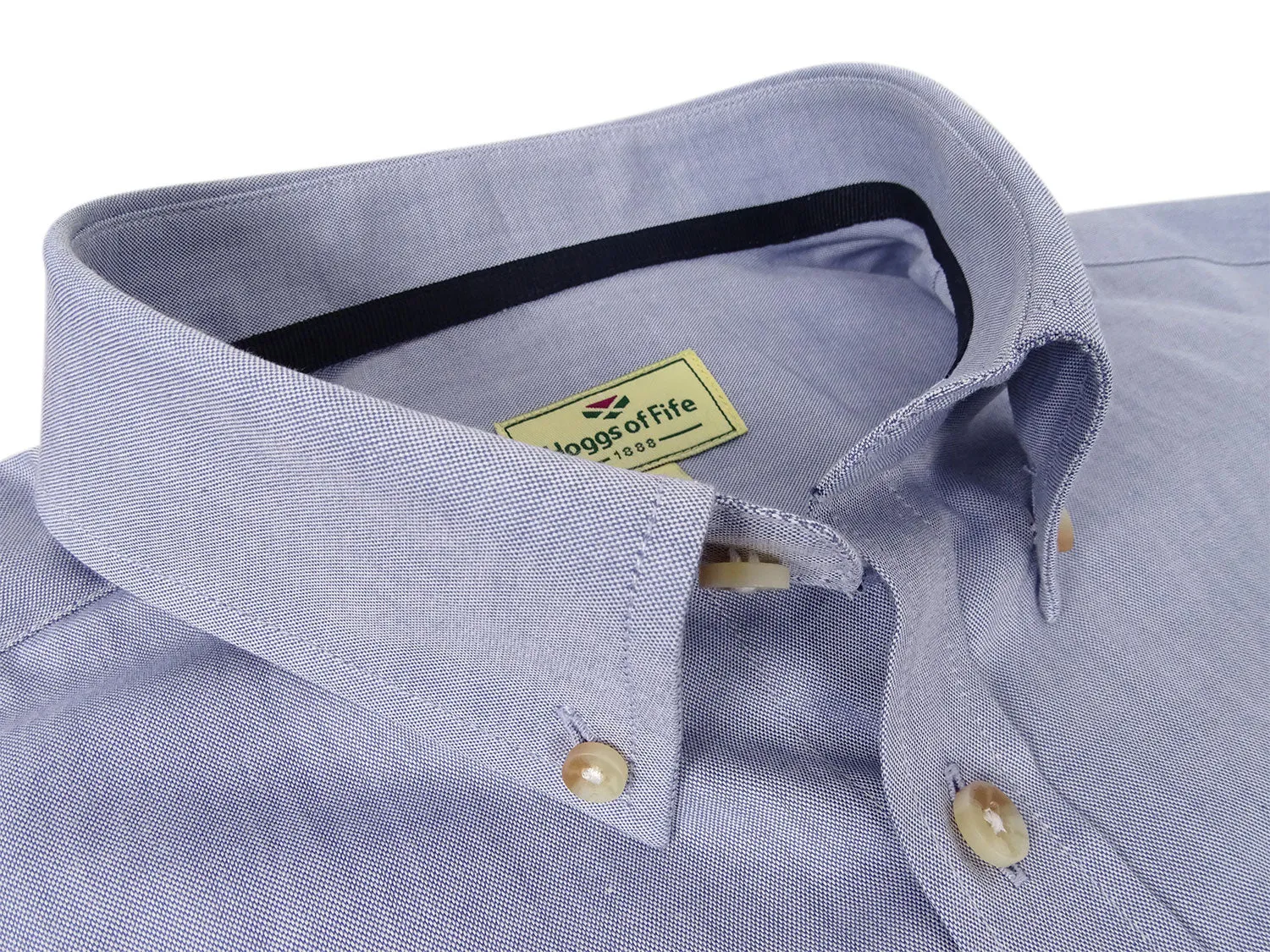 Hoggs of Fife Dunedin Plain Oxford Shirt