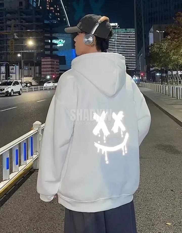 Hoodie with Reflective Logo