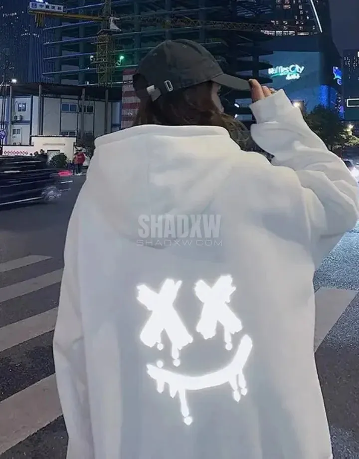 Hoodie with Reflective Logo