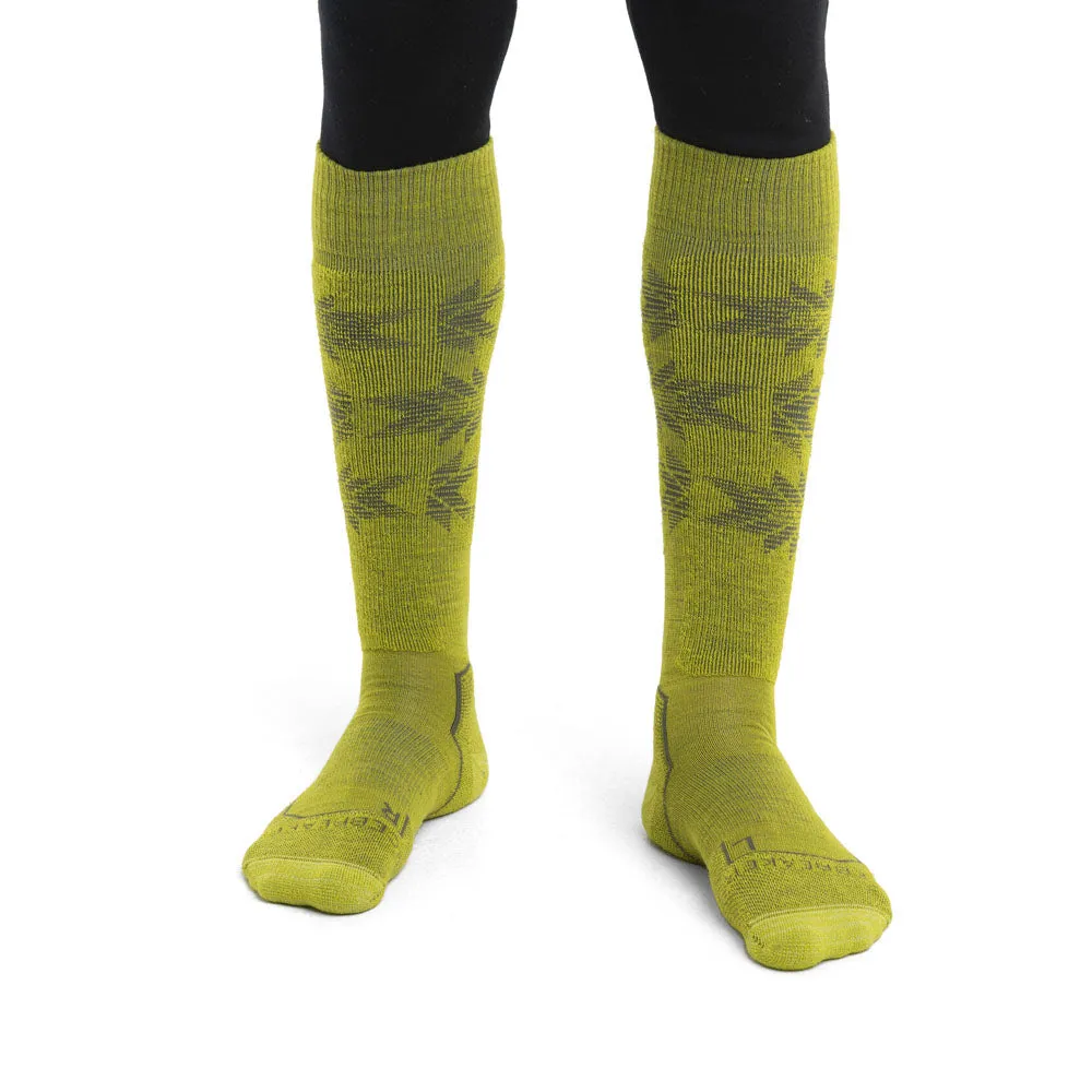 Icebreaker Mens Ski  Light OTC Ski Heritage Socks