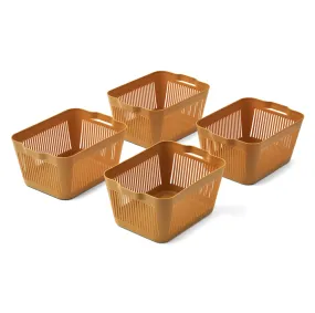 Liewood Makeeva Basket Small 4-Pack - Golden Caramel