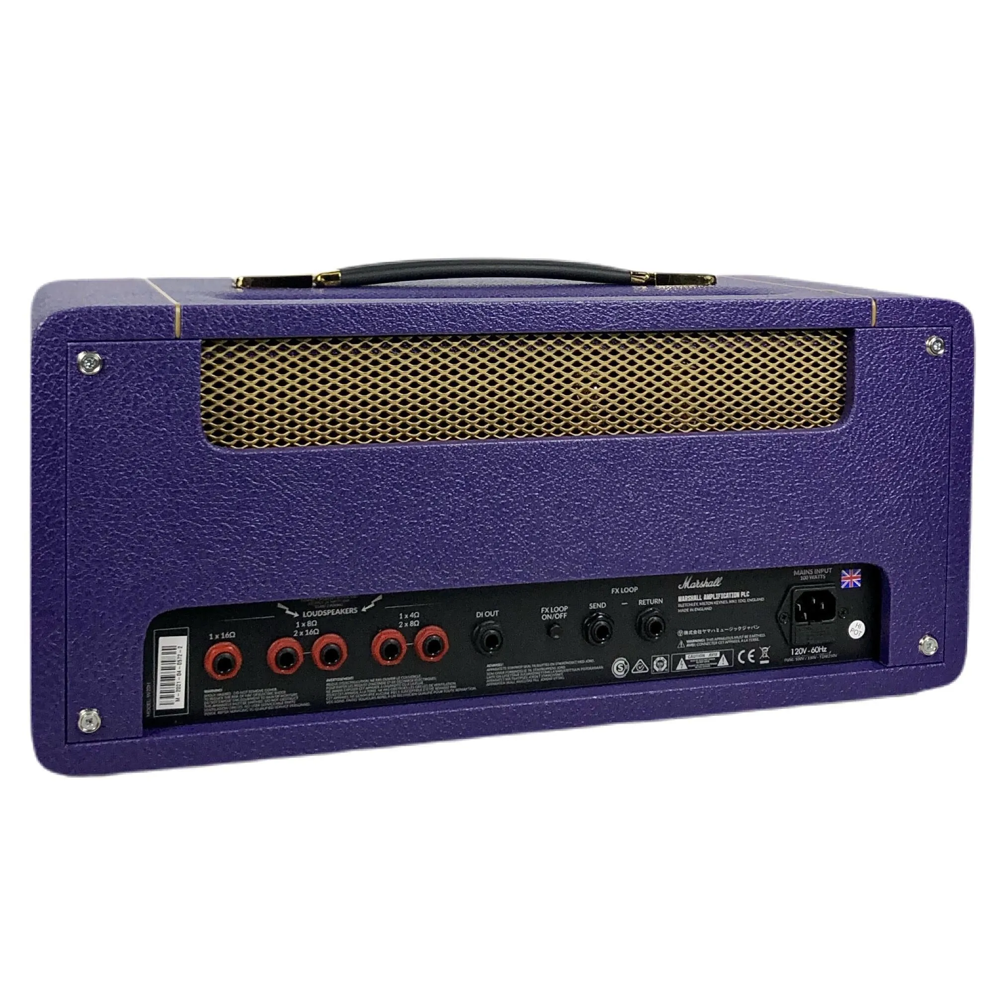 Marshall SV20H Studio Vintage Purple Plexi 20W Head (British Audio Exclusive)