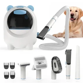 MOOSOO PA1 PRO Powerful Suction Pet Grooming Vacuum - Includes 5 Dog Grooming Tools for Shedding Solutions