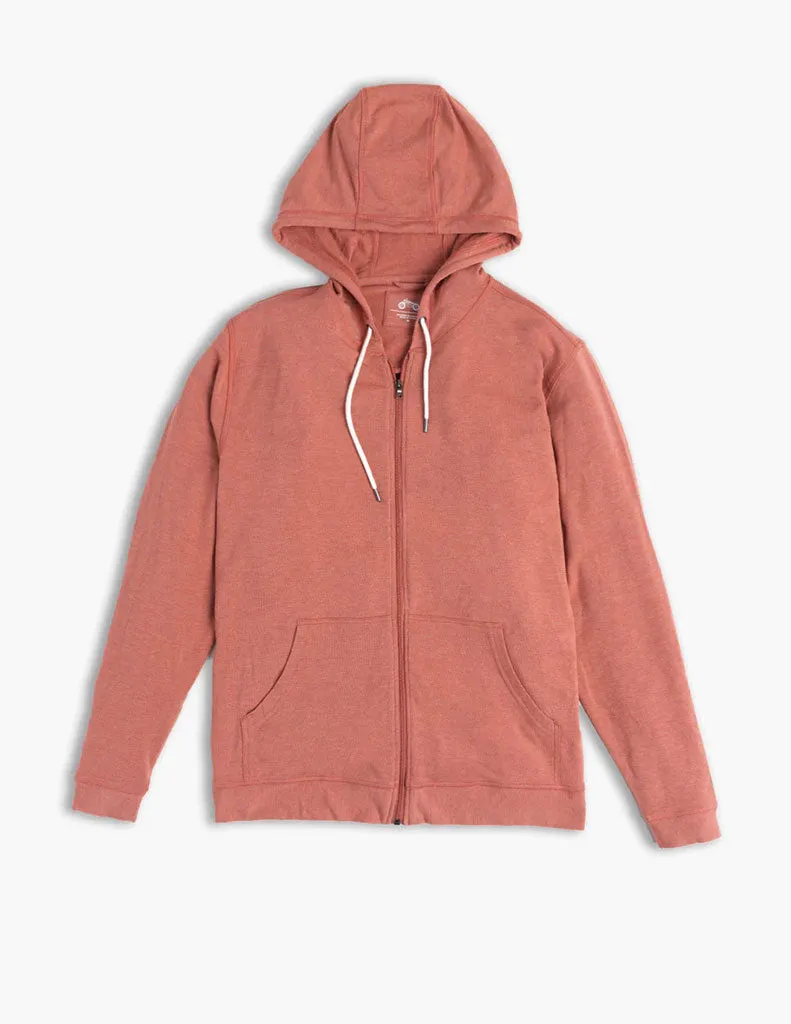 REDWOOD CASHMERE ZIP UP