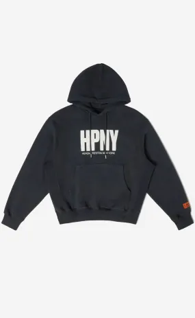 REG HPNY HOODIE BLACK WHITE