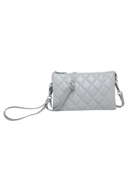 Riley Quilted Crossbody/Wristlet