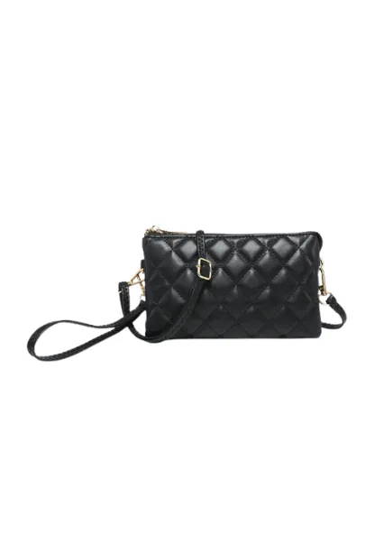 Riley Quilted Crossbody/Wristlet