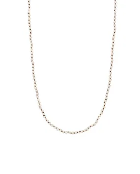 Seed Pearl Knot Necklace