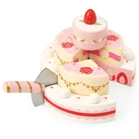 Sliceable Wedding Cake for Pretend Play