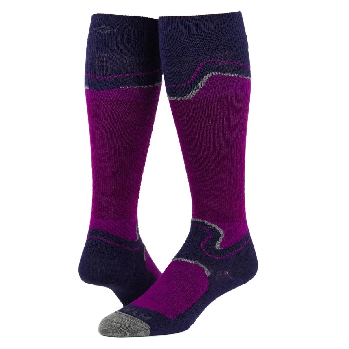 Snow Junkie Lightweight Compression Over-The-Calf Sock