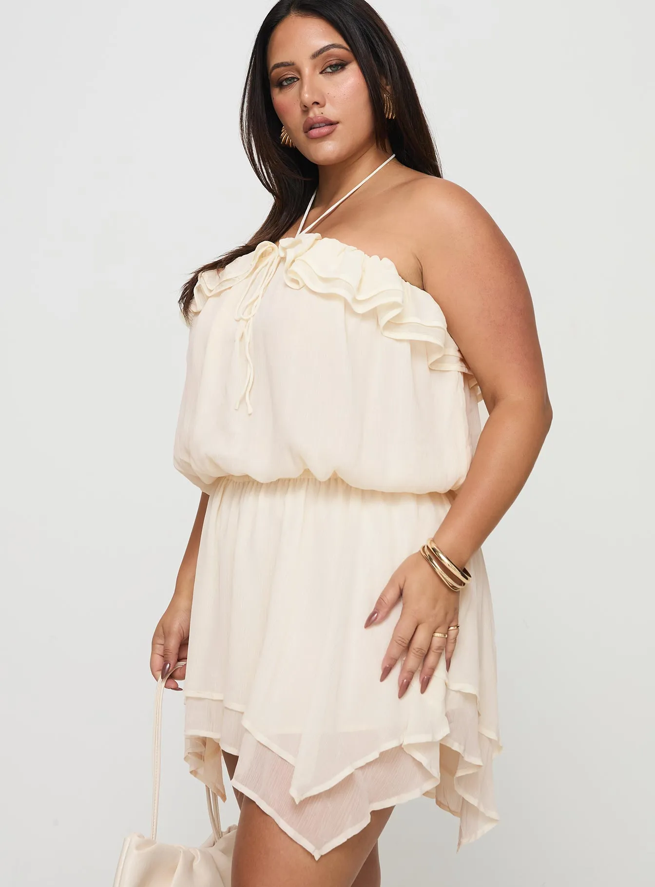 Soul Survivor Playsuit Cream Curve