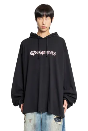 VETEMENTS MAN BLACK SWEATSHIRTS