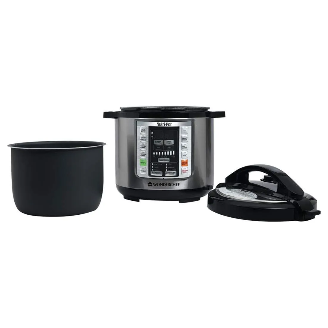 Wonderchef Nutri-Pot 6-Litres 1000 Watts (Black/Silver)