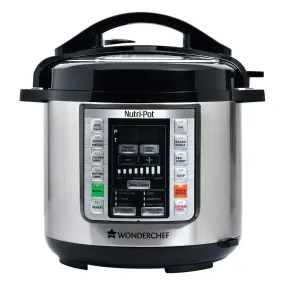 Wonderchef Nutri-Pot 6-Litres 1000 Watts (Black/Silver)