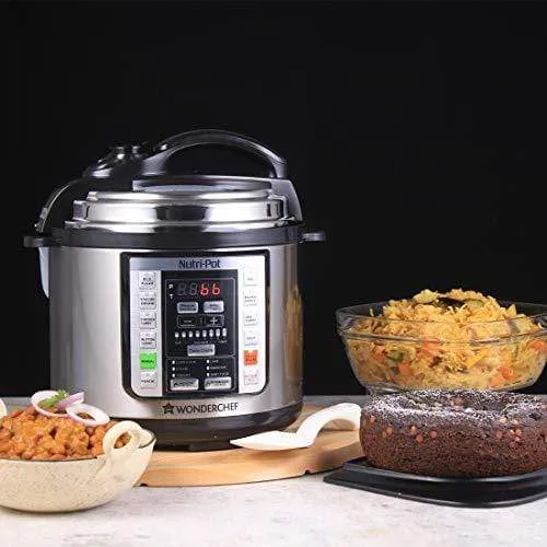 Wonderchef Nutri-Pot Electric Pressure Cooker with 7-in-1 Functions, 3L